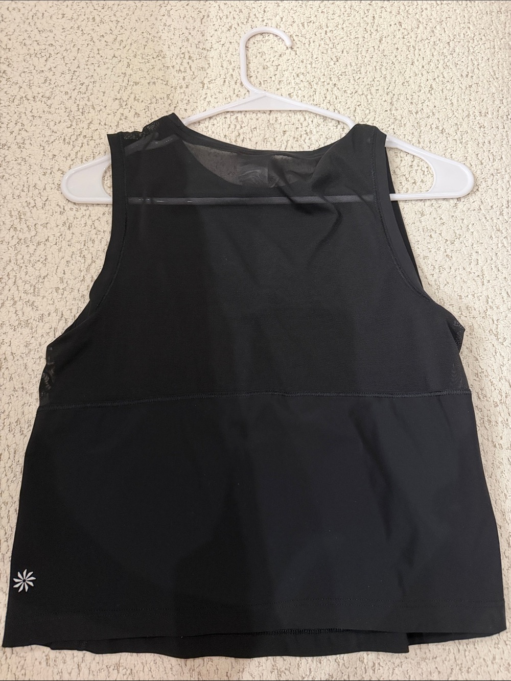 Athleta Black Racerback Performance Tank - Picture 3 of 3